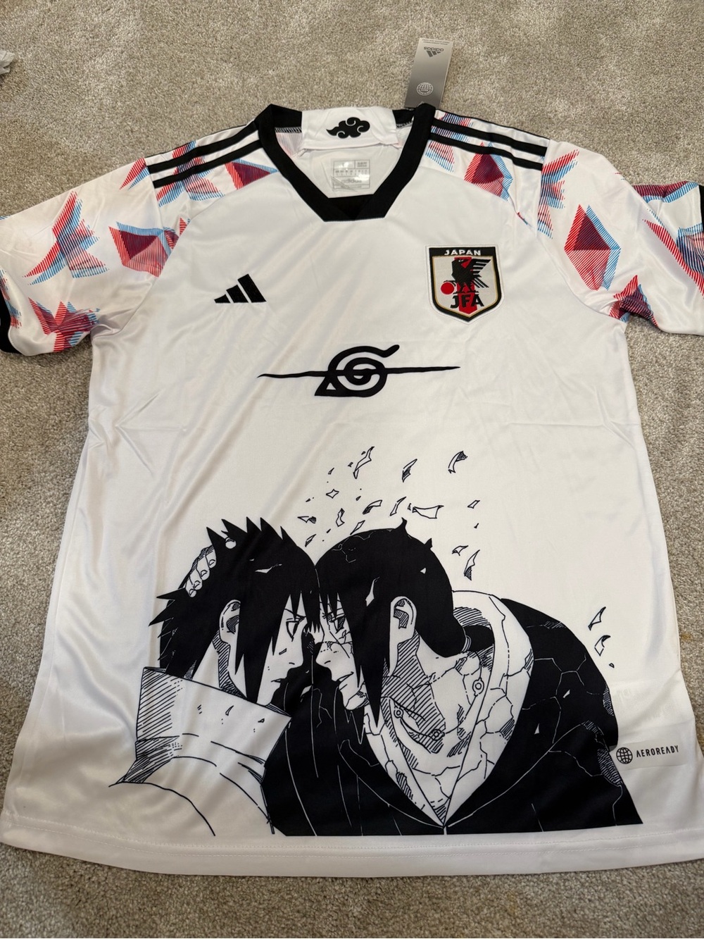 Adidas Japan concept kit Naruto sasuke itachi slim fit soccer jersey